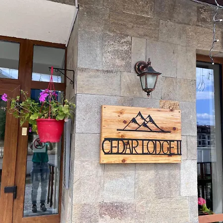 Mountain Cedar Pine 1 Bedroom Near Gondola Apartmán Bansko